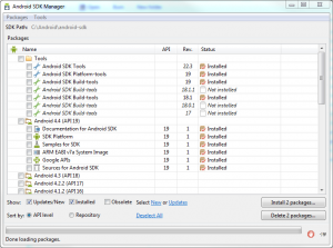 Android SDK Manager