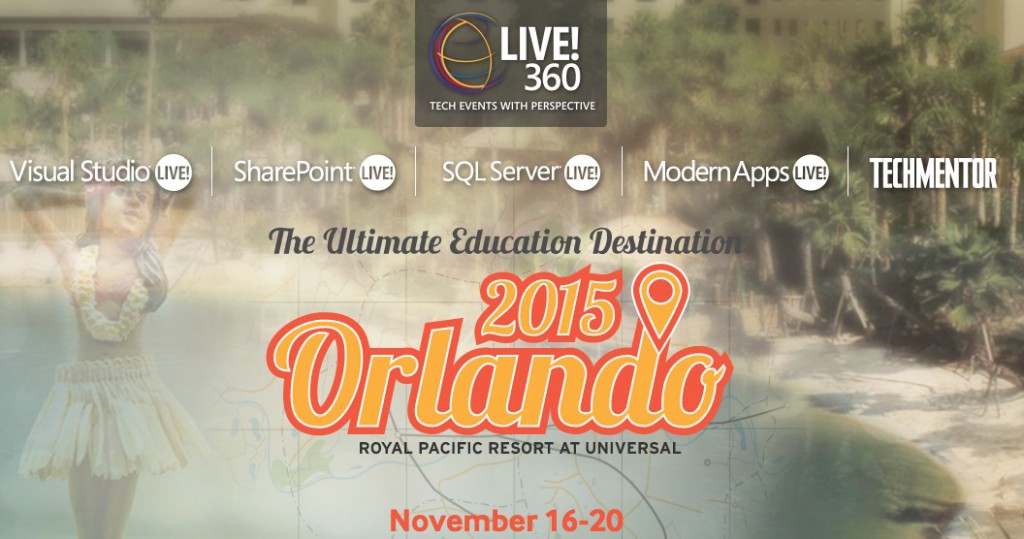 Live! 360 Orlando 2015 Applied Information Sciences