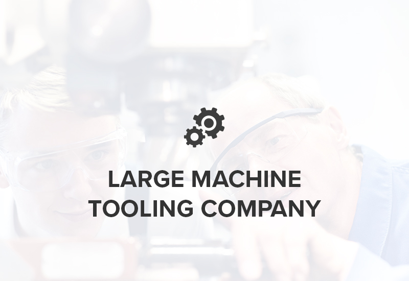 IoT Optimization Solution for Large Machine Tooling Company