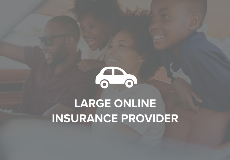 Large Insurance Customer Engagement