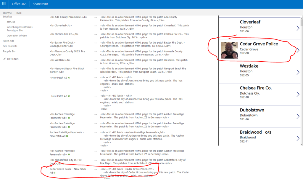 verifying in SharePoint