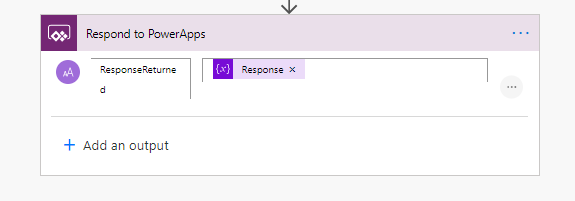 Respond to PowerApps