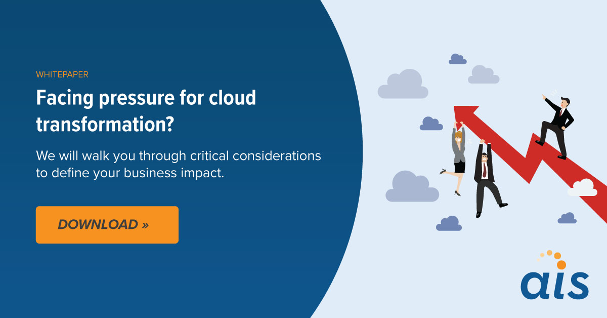 Cloud Transformation Guide for IT Managers - Applied Information Sciences