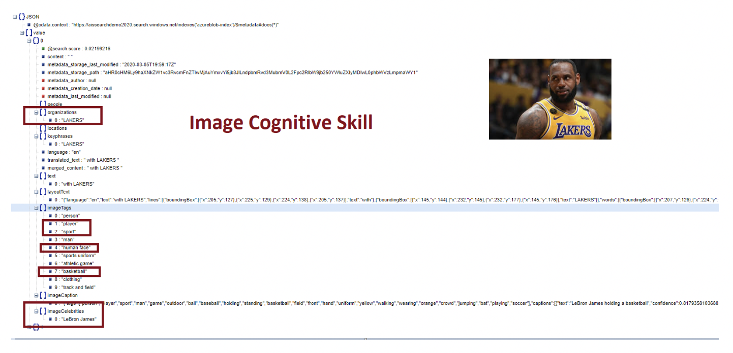 Image Cognitive Skill