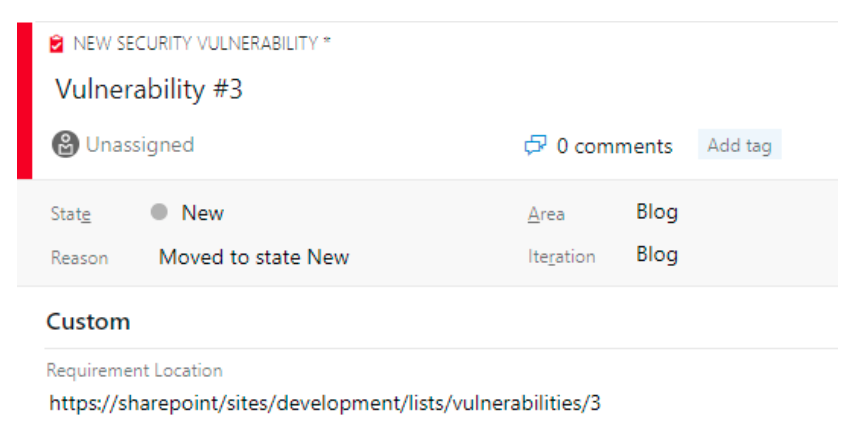 New Security Vulnerability