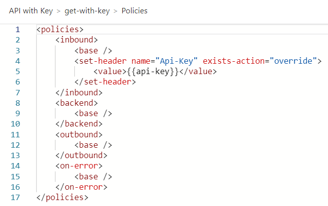 Key Header API