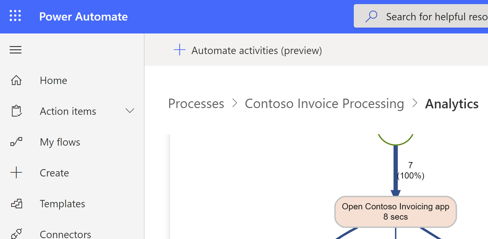 Preview Automated activities