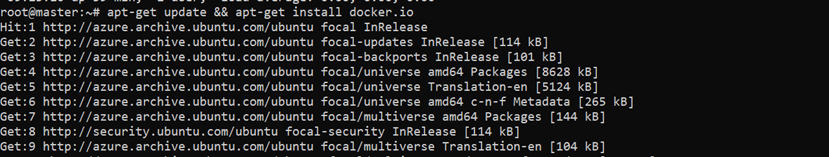 Install the Docker package
