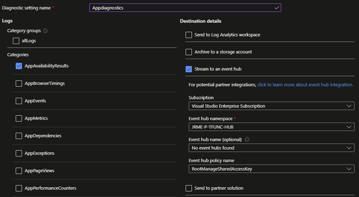 App Diagnostics