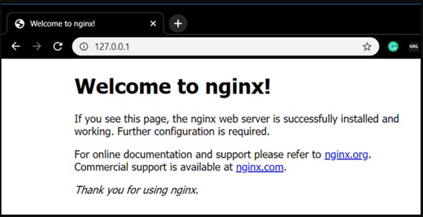 Nginx Homepage