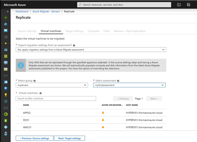 Replicating Hyper VMs