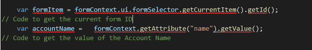 Form ID and Attribute Value