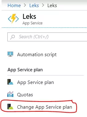 All settings is highlighted.