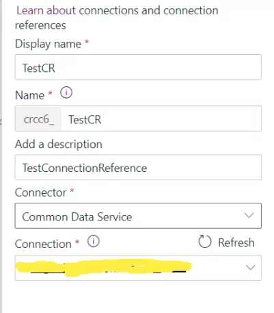 Step 1 New Connection