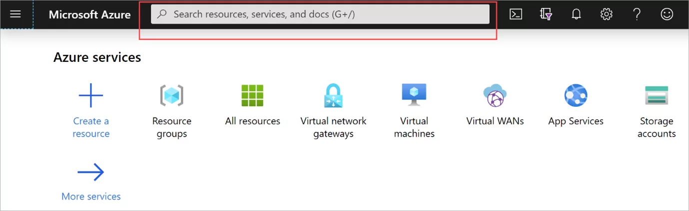 Creating virtual network