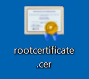 Exported Certificate