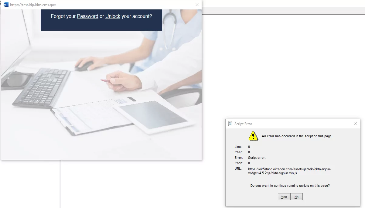Script Error