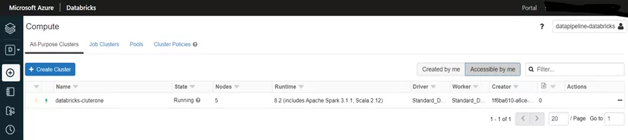 Databricks Creating Cluster