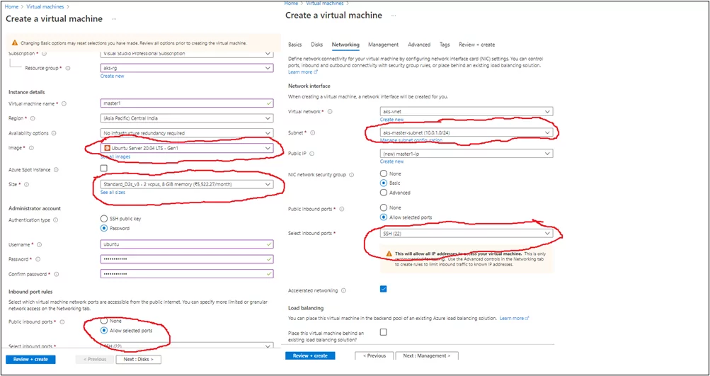 Azure VM Creation